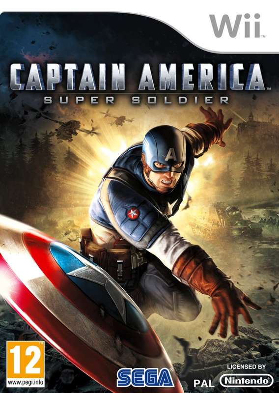 Wii Captain America Super Soldier