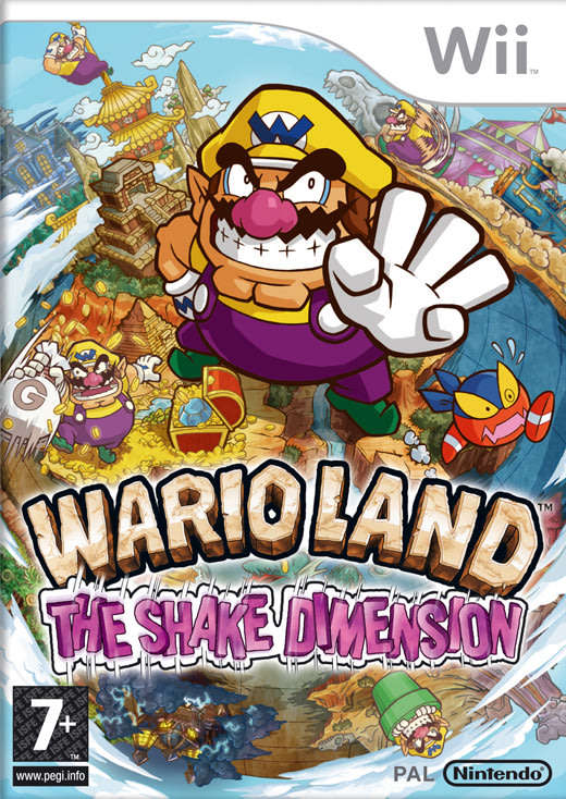 Wii Wario Land The Shake Dimension