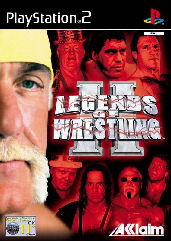 PS2 Legends Of Wrestling II / As New