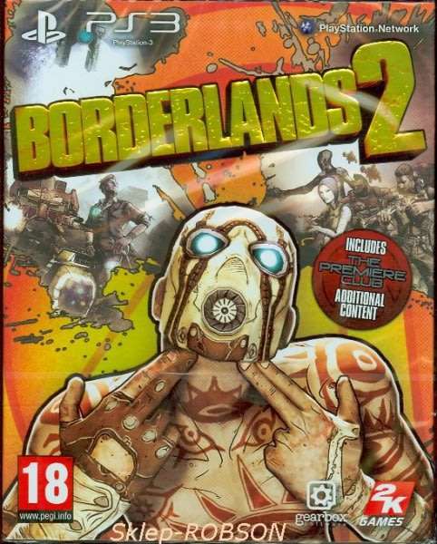 PS3 Borderlands 2 The Premiere Club Edition / Brand New (Sealed)