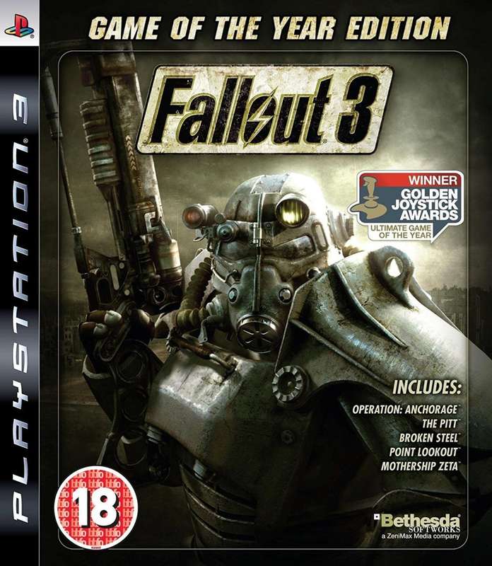 PS3 Fallout 3 Game Of The Year Edition