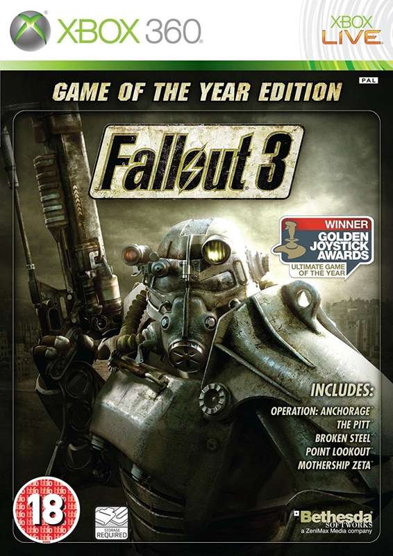 Xbox 360 Fallout 3 Game Of The Year Edition / Original Product