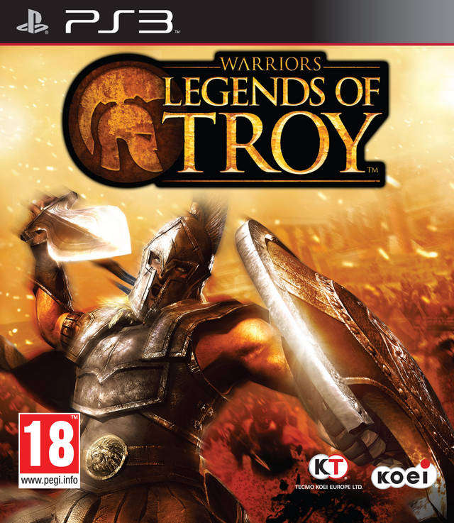 PS3 Warriors Legends Of Troy