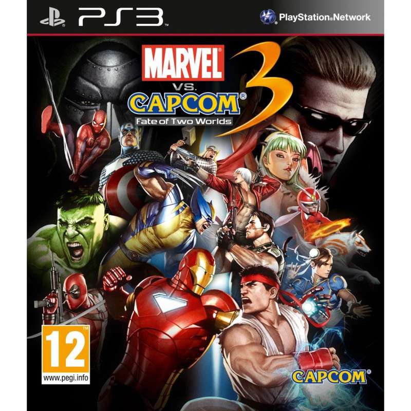 PS3 Marvel Vs Capcom 3 Fate Of Two Worlds / As New
