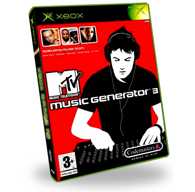 Xbox MTV Music Generator 3 / Original Product