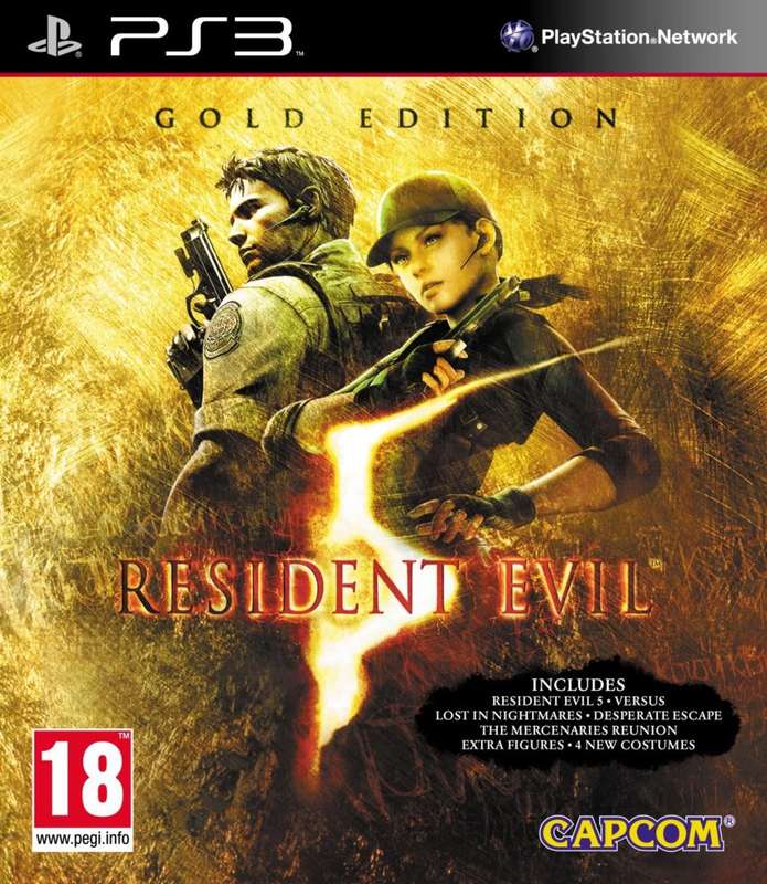 PS3 Resident Evil 5 Gold Edition
