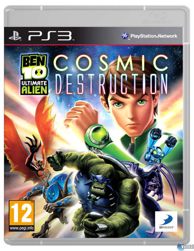 PS3 Ben 10 Ultimate Alien Cosmic Destruction