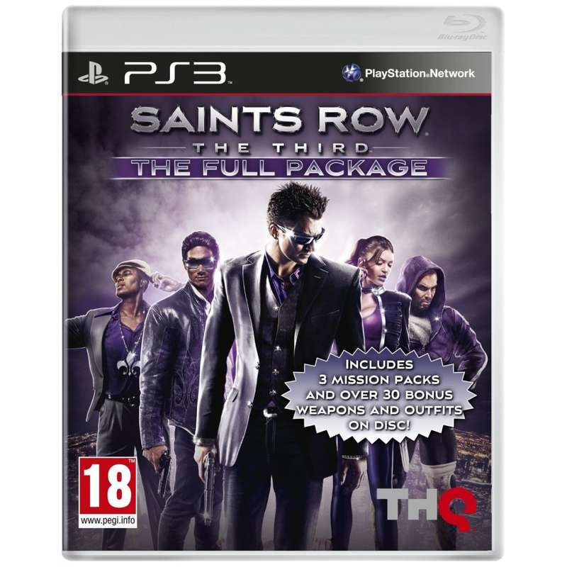 PS3 Saints Row The Third The Full Package