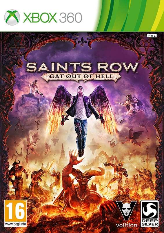 Xbox 360 Saints Row Gat Out Of Hell First Edition / As New / Original Product