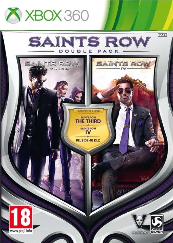 Xbox 360 Saints Row Double Pack / Original Product