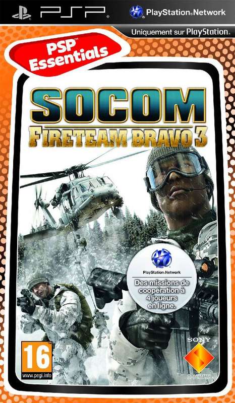 PSP SOCOM FIRETEAM BRAVO 3 / BID TO WIN