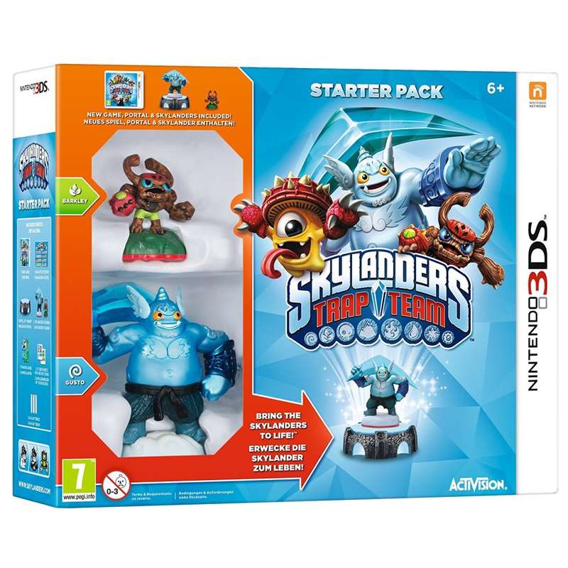NINTENDO 3DS SKYLANDERS TRAP TEAM STARTER PACK