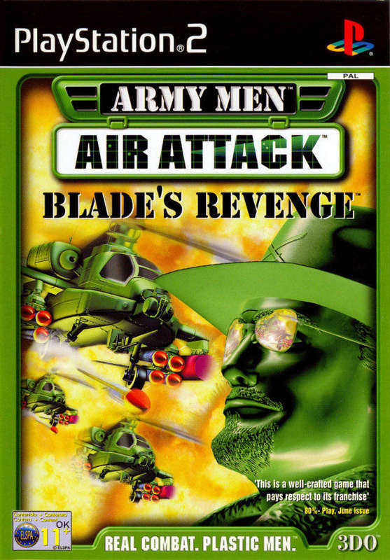 PS2 Army Men Air Attack Blades Revenge