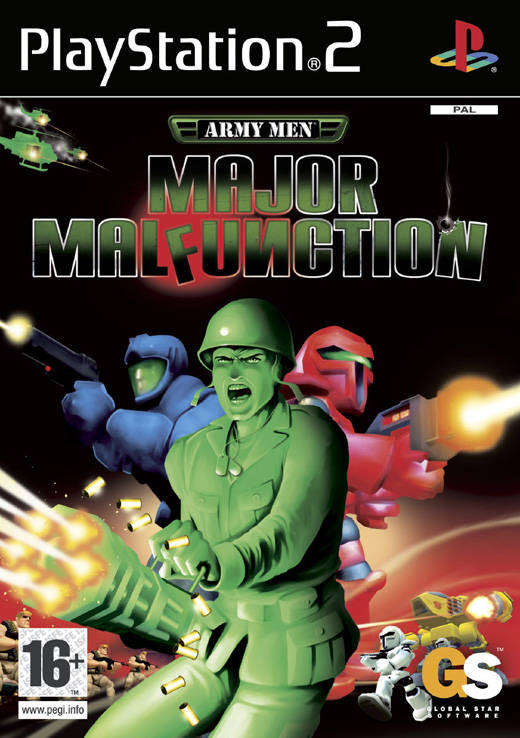 PS2 Army Men Major Malfunction