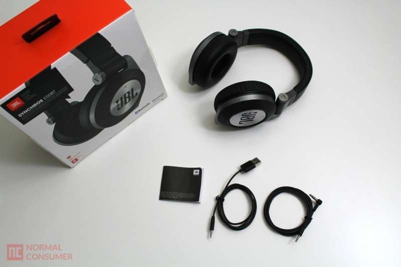 JBL SYNCHROS E50BT AROUND-EAR WIRELESS HEADPHONES BLACK / AS NEW (BOXED) / BID TO WIN