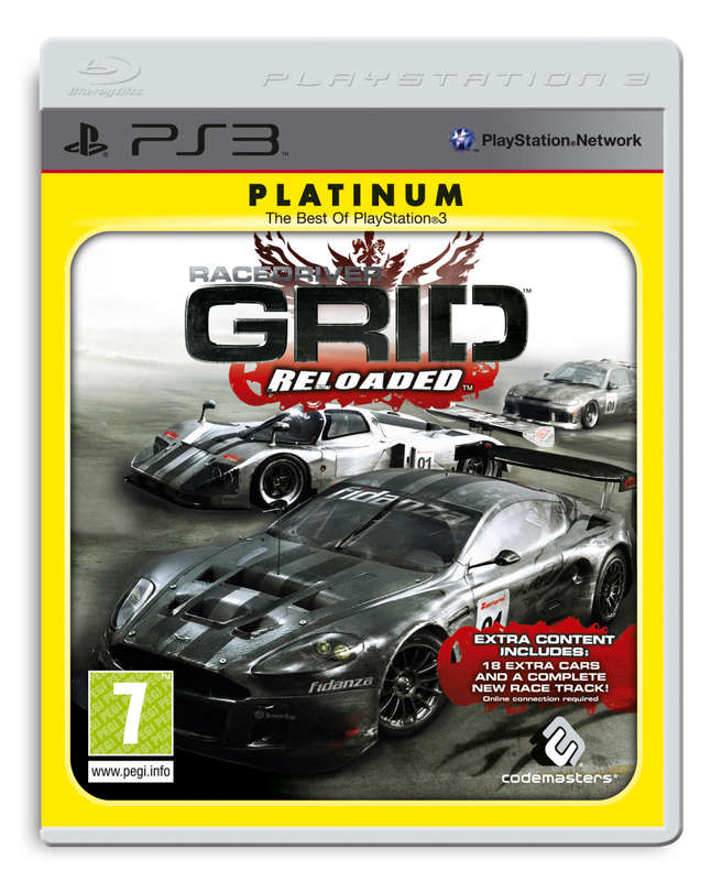 PS3 Racedriver Grid Reloaded Platinum