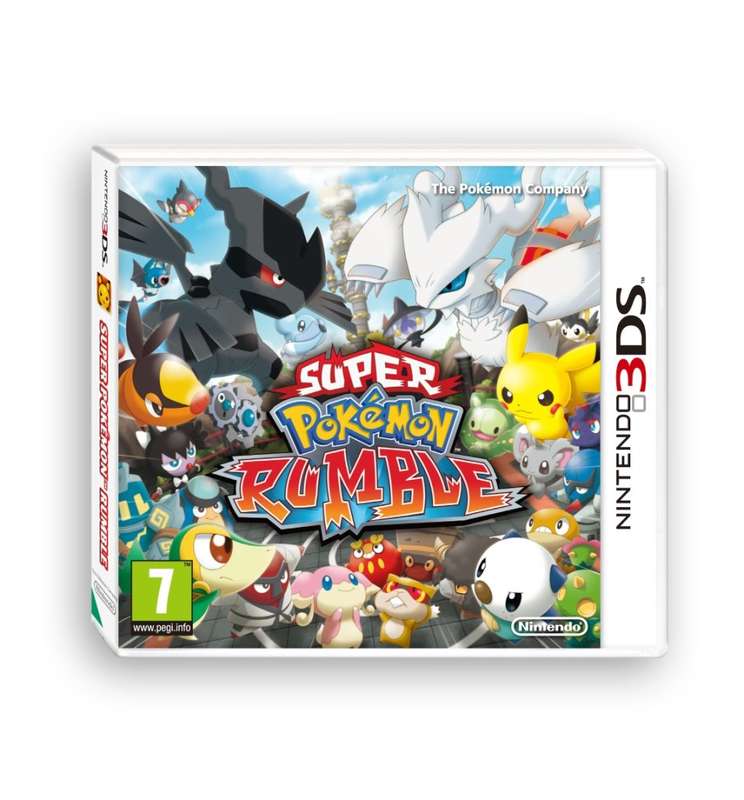 Nintendo 3DS Super Pokemon Rumble