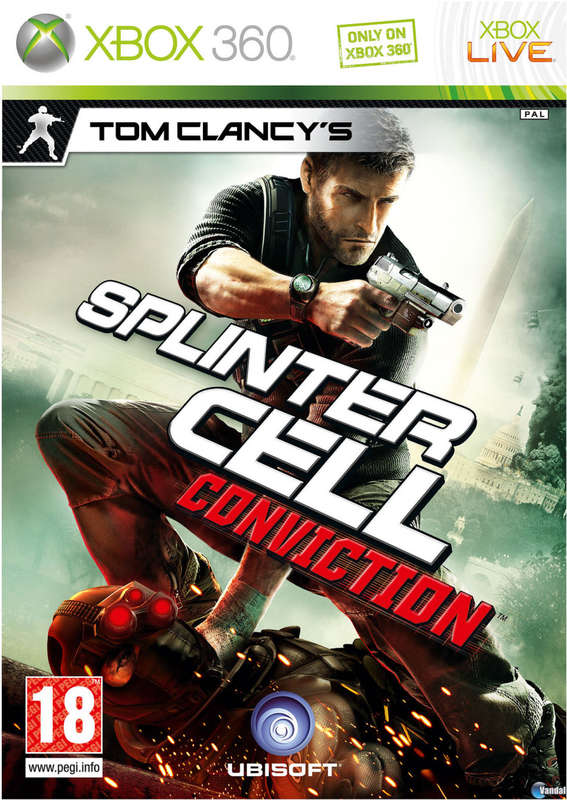 Xbox 360 Tom Clancys Splinter Cell Conviction / Original Product