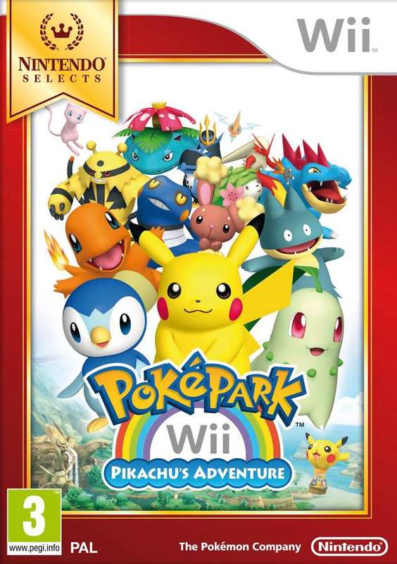 Wii Pokepark Wii Pikachus Adventure Nintendo Selects