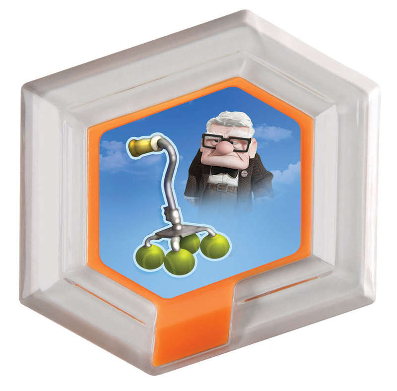 OFFICIAL DISNEY INFINITY GAME CARL FREDRICKSENS CANE POWER DISC / BID TO WIN