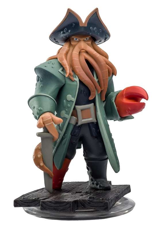 Official Disney Infinity Game Davy Jones Figure
