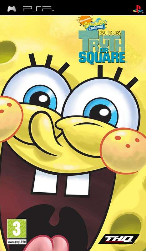 PSP Spongebobs Truth Or Square / As New