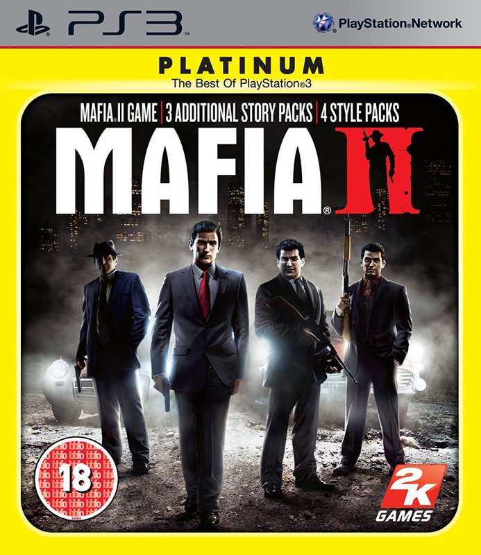 PS3 Mafia II Directors Cut Platinum