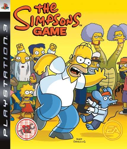 PS3 The Simpsons Game / As New