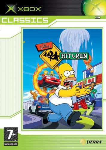 XBOX THE SIMPSONS HIT & RUN CLASSICS / ORIGINAL PRODUCT / BID TO WIN