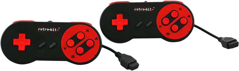 Retro-Bit Super Retro Trio Console Red-Black / As New (Boxed)
