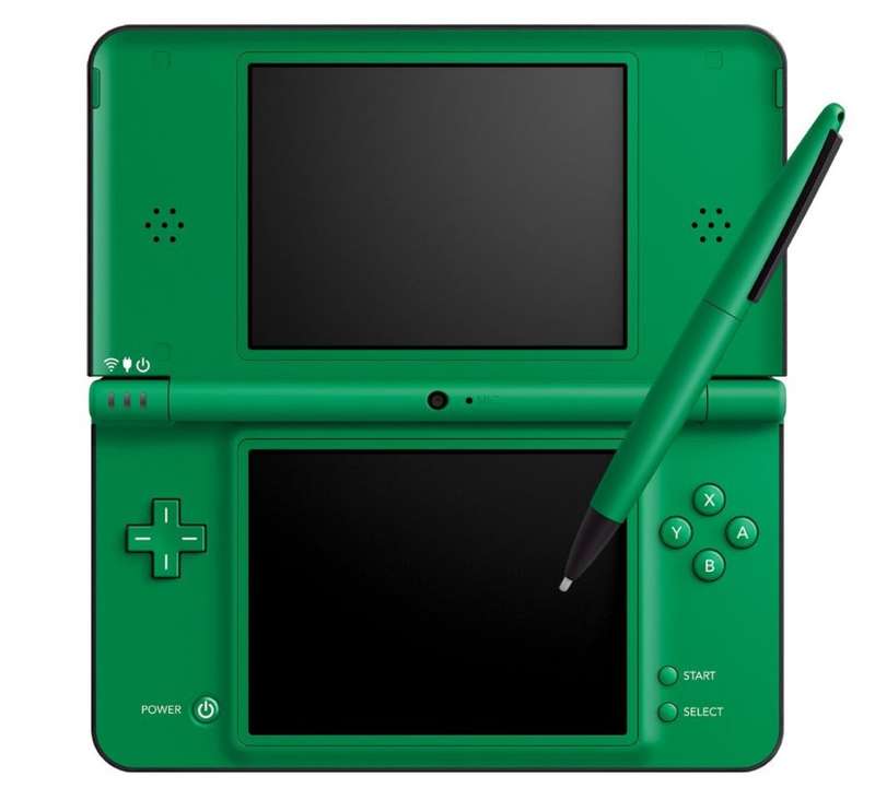 NINTENDO DSI XL GREEN CONSOLE / AS NEW (BOXED) / BID TO WIN