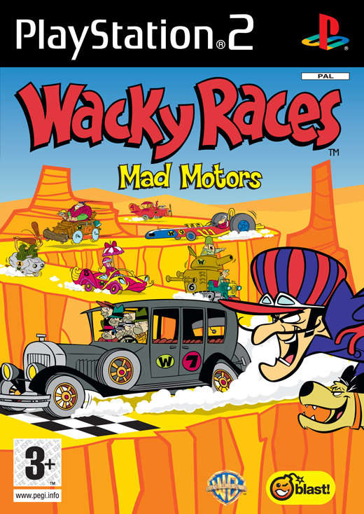 PS2 Wacky Races Mad Motors