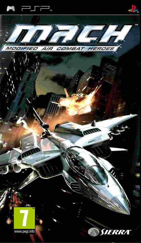 PSP MACH MODIFIED AIR COMBAT HEROES