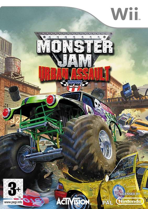 Wii Monster Jam Urban Assault