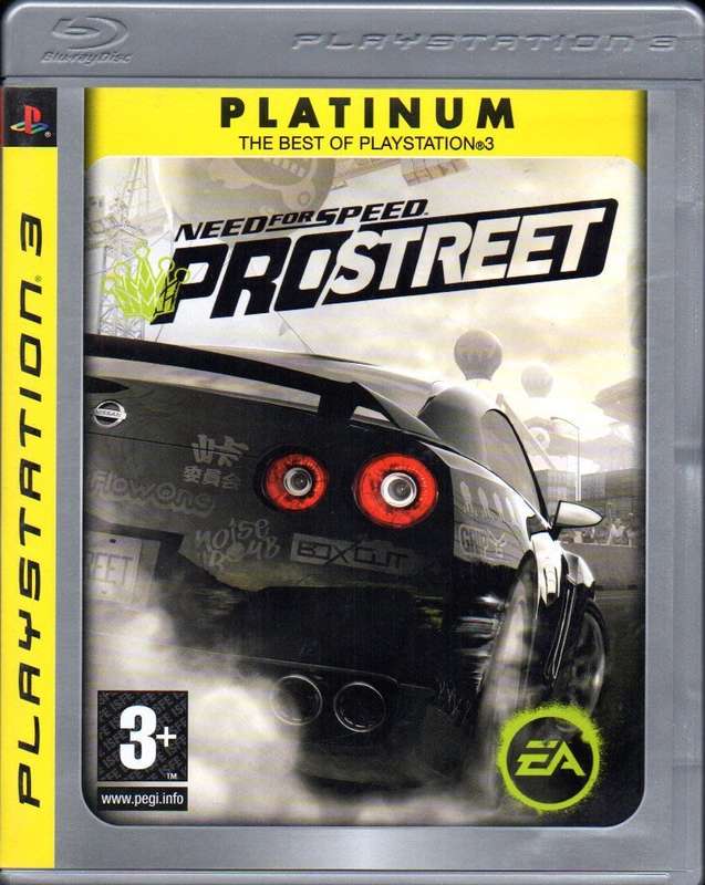 PS3 Need For Speed Prostreet Platinum