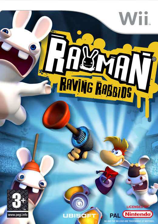 Wii Rayman Raving Rabbids