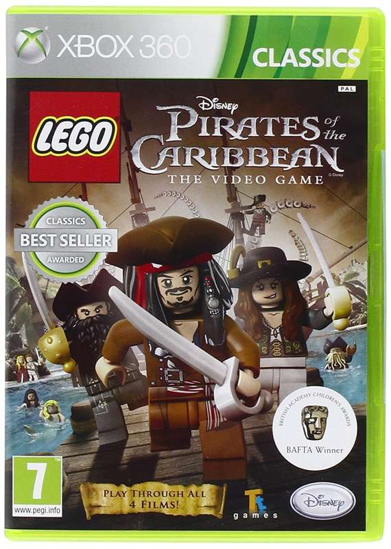 Xbox 360 Lego Pirates Of The Caribbean The Video Game / Original Product
