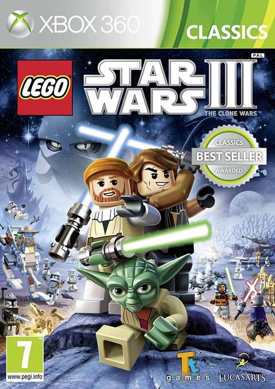 Xbox 360 Lego Star Wars III The Clone Wars / Original Product