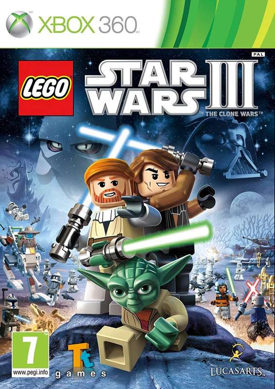 Xbox 360 Lego Star Wars III The Clone Wars / Original Product