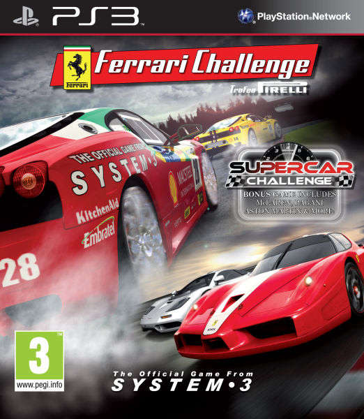 PS3 Ferrari Challenge Trofeo Pirelli & Supercar Challenge Double Pack