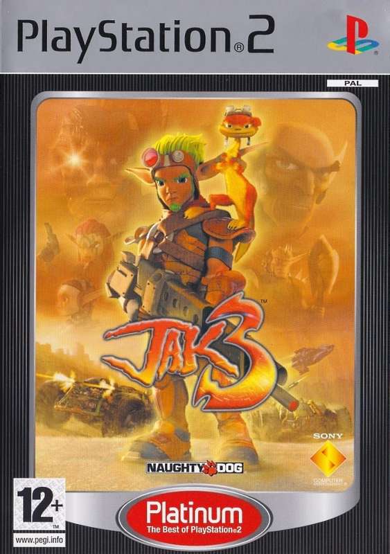 PS2 Jak 3 Platinum