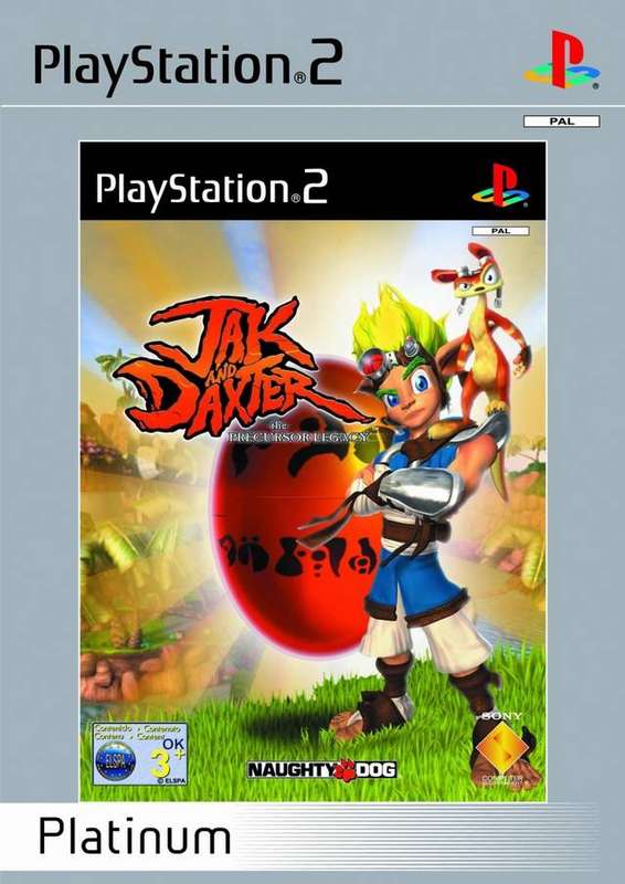 PS2 JAK AND DAXTER THE PRECURSOR LEGACY PLATINUM