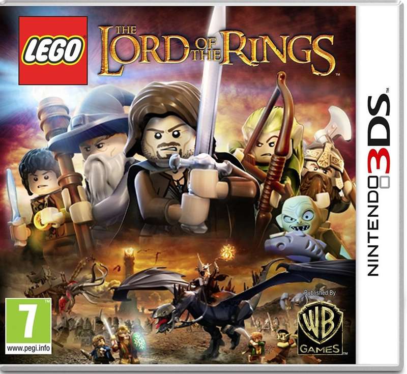 Nintendo 3DS Lego The Lord Of The Rings / Brand New (Sealed)