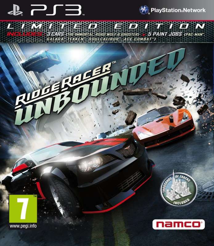 PS3 Ridge Racer Unbounded / Brand New (Sealed)