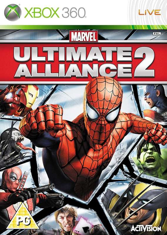 Xbox 360 Marvel Ultimate Alliance 2 / As New / Original Product