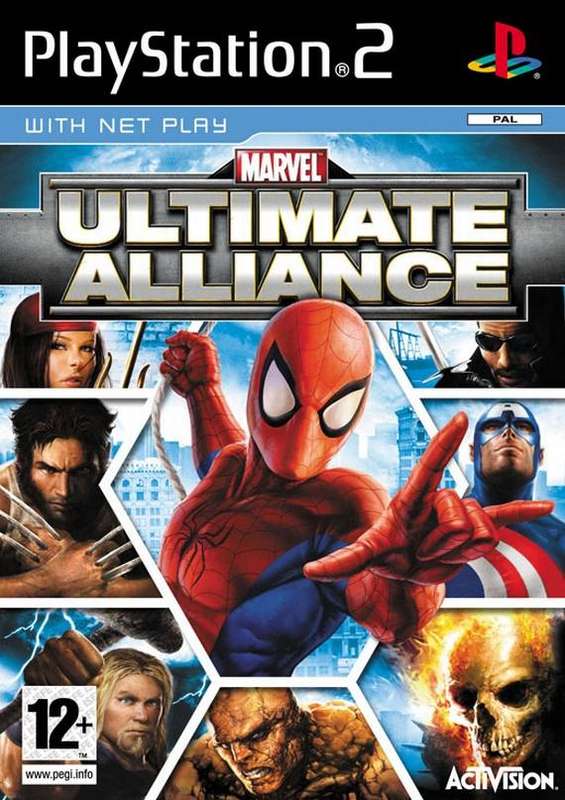 PS2 Marvel Ultimate Alliance