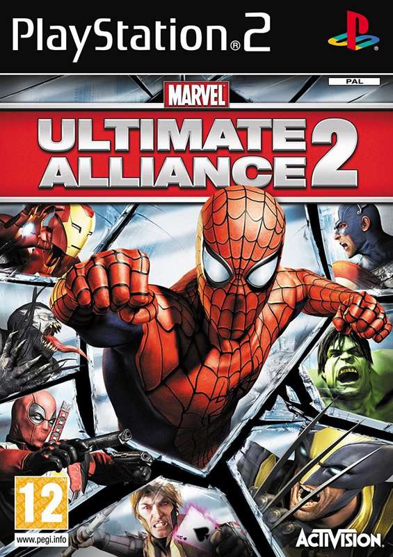 PS2 Marvel Ultimate Alliance 2