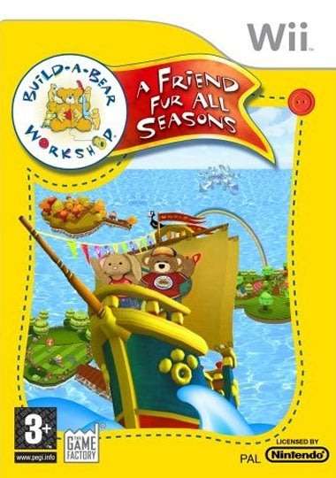 Wii Build-A-Bear Workshop A Friend Fur All Seasons