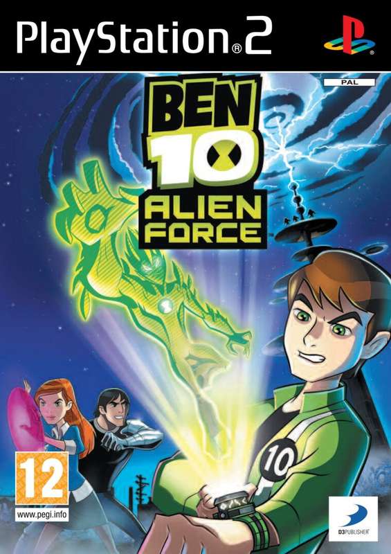 PS2 Ben 10 Alien Force