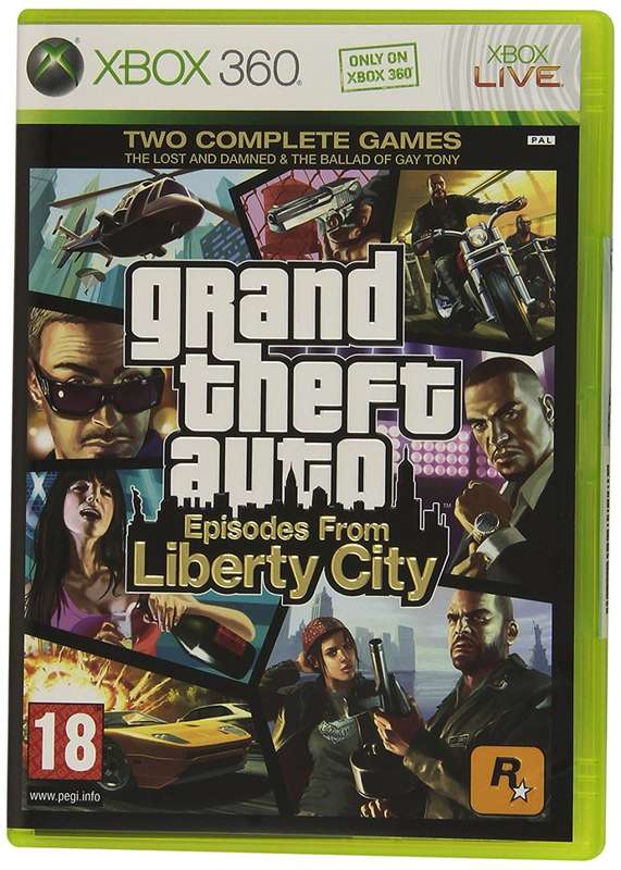 XBOX 360 GTA EPISODES FROM LIBERTY CITY / ORIGINAL PRODUCT